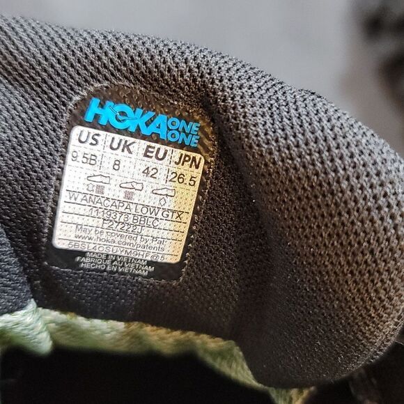 BRAND NEW HOKA ONE ONE WOMEN'S ANACAPA BREEZE LOW TEXTILE SYNTHETIC TRAINERS - Picture 13 of 16